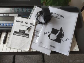 Klávesy Casio WK-1200 a stojan, skvělý stav - 5