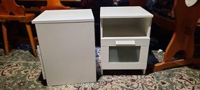 Noční stolek ikea brimnes 2ks - 5