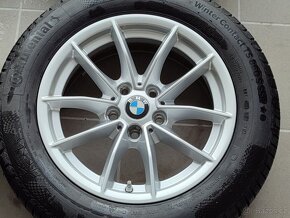 Zánovní originál ALU kola BMW 16" 5x112 ET22 pneu 205/60/16 - 5