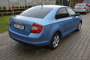 Škoda Rapid sedan 1.2TSI 77kW 200tkm 12/13 klima ALU - 5