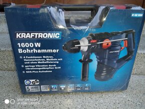 Prodám NEPOUŽITÉ bourací kladivo KRAFTRONIC KT-BH 1600 W. - 5