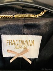 Luxusní kabátek s kozešinou  Fracomina - nový vel36/38 - 5