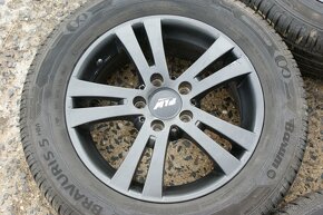 alu kola PLW R16 VW Audi Skoda MB Seat 5x112 s pneu - 5