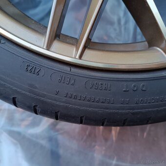 Alu kola Japan Racing JR28 5x100 17x7 ET46 + letní 215/40r17 - 5