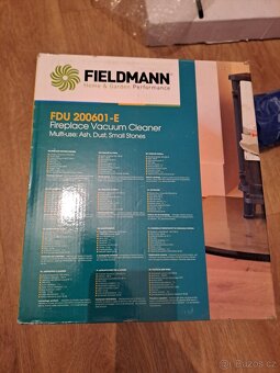 Vysavač na popel Fieldmann 600W - funkční nekompletí - 5