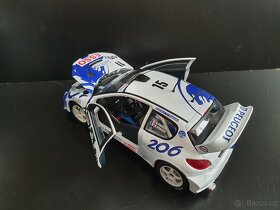 Rally modely 1:18 Peugeot, wrc,206,306,maxi,307, ceny u foto - 5