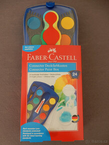 školní potřeby Faber Castell-pastelky,vodové barvy,desky - 5