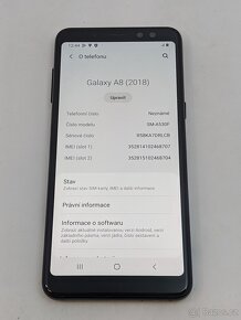 Samsung Galaxy A8 (2018) 4/32gb black. Záruka 6 měsíců. - 5