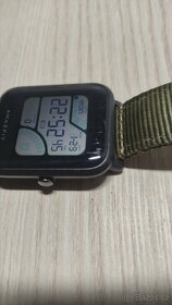 Hodinky xiaomi amazfit bip + zelený řemínek - 5