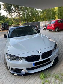 ABS Lipo - ČERNÝ LESK- BMW 4 - F3x - spoiler pod nárazník - 5