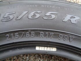 Letní pneu 215/65/17 R17 Pirelli - Demont - 5