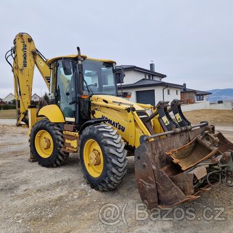 Traktorbager KOMATSU WB 97S( JOYSTICK 2007 - 5