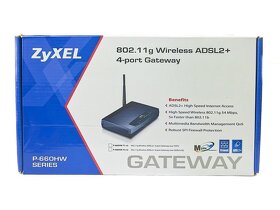 Modem Zyxel Prestige P-660HW-T3, nový - 5