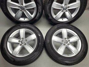 17" Originál VW Corvara Tiguan II 5x112 zimní pneu 5-5,5 - 5