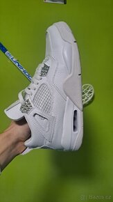 Jordan 4 Pure Money Silver - 5