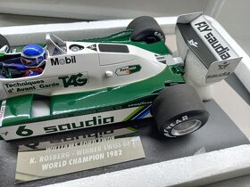 F1 WILLIAMS FW08 FORD KEKE ROSBERG MINICHAMPS 1:18 - 5