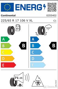 225/65 r17v xl continental all season (celoroční) - 5