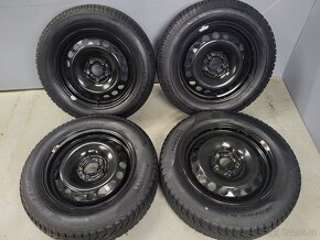 Originál 15" VW Škoda 5x100 zimní pneu 7-8mm - 5