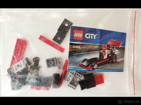 LEGO CITY 30358 – Auto Dragster, komplet-X, věk 5+ - 5