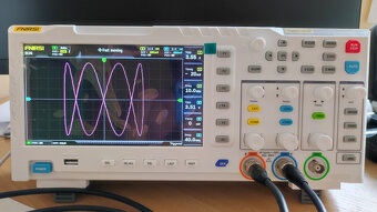 Osciloskop FNIRSI 2x100MHz s funkčním generátorem 10MHz NOVÝ - 5