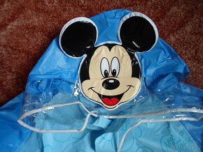 Dětská modrá pláštěnka Mickey Mouse - 116 - 5