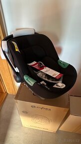 Cybex Aton B2 i-Size Volcano black + zakladna - nova - 5