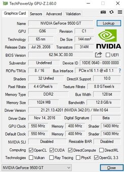 Nvidia GeForce 9500 GT, 1 GB s pasivním chlazením - 5