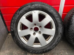 Original Alu kola Audi 18" 8J ET56 + zimní pneu 255/55/R18 - 5