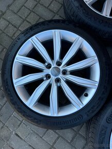 ORIGINÁL Alu AUDI A6, S6 R19, 5x112 - TOP STAV - 5