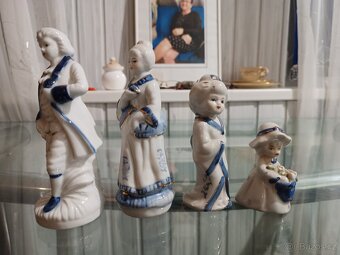 Prodám 4ks porcelánové figurky - 5