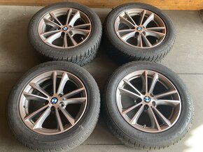 Alu kola BMW 5 G30 G31 17" 5x112 zimní DUNLOP 225/55R17 - 5