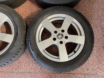 Alu kola 5x112 r16 zimní pneu 6,5mm - 5