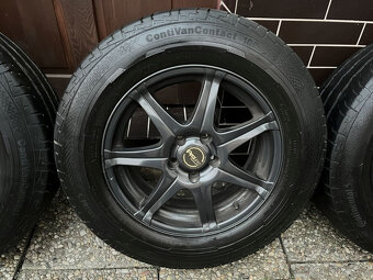 ALU 5x108, R16 Toyota, Peugeot, Citroen + letní 215/65/R16C - 5