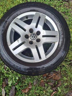 Alu kola 5x100 originál VW Golf, Bora 195/65 R15 - 5