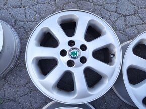 16"alu sada 5x100 origo Octavia Laurin a Klement Golf 4 Leon - 5