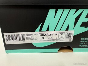 Nike Air Jordan 1 High OG Green Glow vel.42,5/27cm - 5