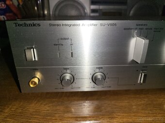 Prodám Zesilovač Technics- SU-V505, 2+65 watt při 8ohm, celk - 5