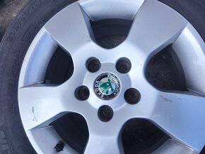 15"letní alu sada Helios 5x112 origo Škoda Octavia 2 Golf 5 - 5