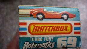 MATCHBOX SF TURBO FURY ROLAMATICS ENGLAND 1973 KOMPLETNÍ - 5