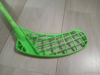 Unihoc Florbal Sonic 87cm, bílo-neon zelená, TOP STAV - 5