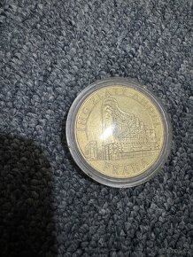 Pozlacená sběratelská mince - ING Zlatý Anděl - 5