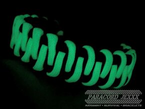 PARACORD náramek (19 cm) svítí ve tmě - 5