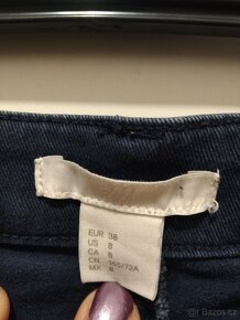 H&M šortky elastické bavlněné velikost 38. - 5