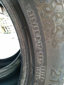 Prodám 2 letní gumy Best Drive Summer 215/55 R17 DOT 0320 - 5