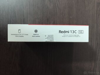 Xiaomi redmi 13C 5G 128gb Starry BlackÚPLNĚ NOVÝ - 5