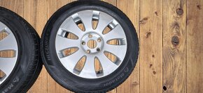 Origo alu Audi 16" 5x112 ET42 s letními pneu 205/55/16 - 5