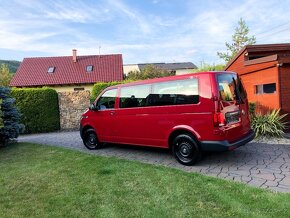 VW Transporter T6.1 LONG-97 tis.km-DPH-barva RED Multivan - 5