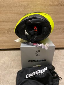 Helma na motorku Cassida Compress 2.0, vel. L, XXL - 5