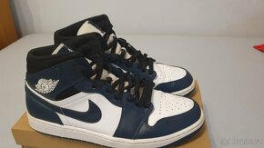 Boty Nike air Jordan 1 mid armory navy - 5