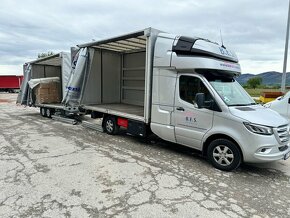 Mercedes Benz Sprinter 317 TWIN Cab + přívěs VAPP 18 EPAL - 5